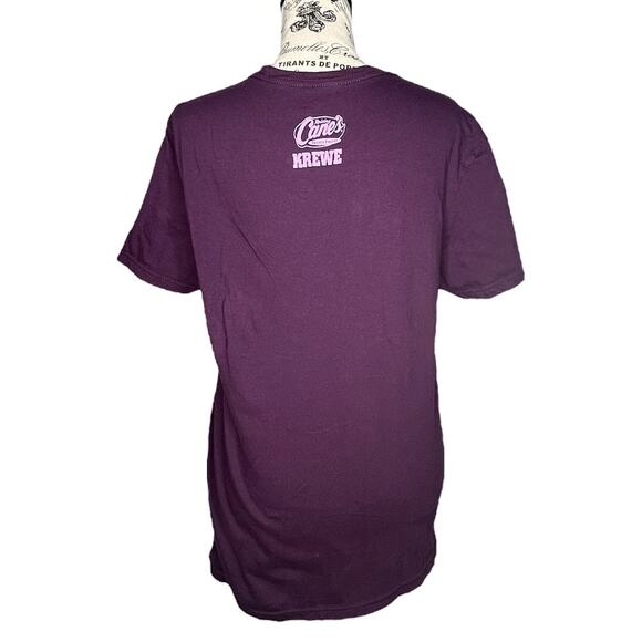 Raising Cane’s SMALL 2019 Mardi Gras Tee Cane's 3 Mask Shirt - Picture 3 of 5